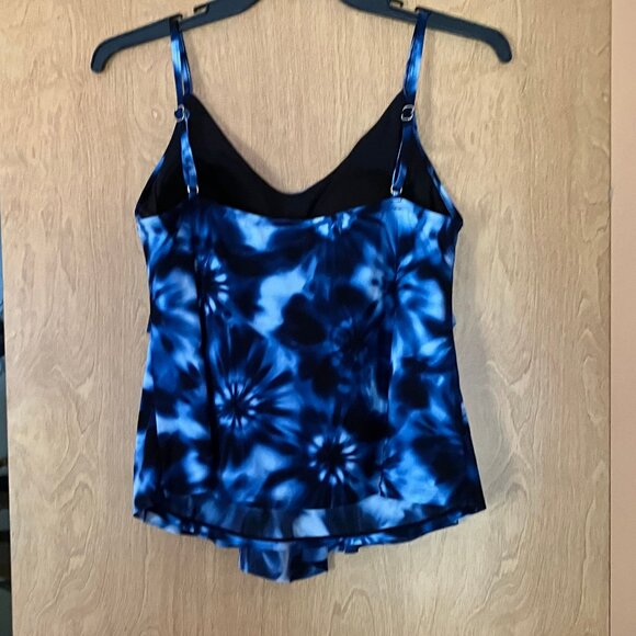 Tie Dye Tankini Top - Picture 2 of 3
